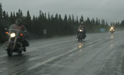 Headlights on the Seward Highway